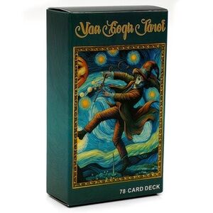Beautifully illustrated Van Gogh Tarot card deck, New, 78 cards